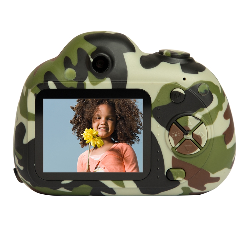 OKAI Детская цифровая селфи HD камера видеокамера 12 МП мини Детская камера поставляется с картой памяти 16G