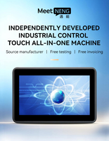 MeetNeng 7/8/10.1 Inch Wall Mount Industrial Touch Mini Panel PC RockChip Silver Layar Sentuh Kapasitif Komputer Panel Mini