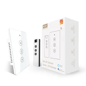 Wifi Smart Light Dimmer Switch, US/EU Wireless Remote Control, Tuya/Smartlife App, Google Home Alexa
