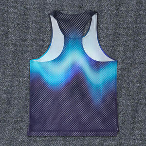 Débardeur de sport sans couture et sans manches pour la gym, le fitness et la <span class=keywords><strong>course</strong></span> à pied, personnalisable avec logo OEM, modèle uni vierge - Product Image 2