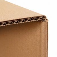 Boîte de courses rigide en carton ondulé gaufré recyclable, boîte cadeau en papier kraft pour supermarché, boîte à poignée, boîte UV quadricolore