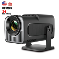 Proyector Inteligente HY 320 8K Quad Core Android 11 5G WIFI LED Vídeo 4K Full HD 1080P Mini Proyector de Cine en Casa 8K