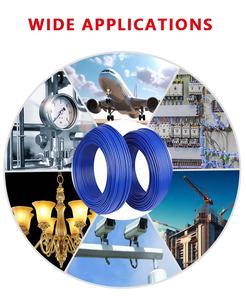 <span class=keywords><strong>FVN</strong></span> ลวดฉนวนไนล่อน450/750V ตัวนำทองแดงดีบุกสายเคเบิลทนความร้อน18AWG 6AWG สำหรับการเดินสายไฟในอาคาร - Product Image 4