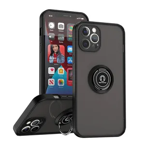 Pour Nokia X100 G400 <span class=keywords><strong>G22</strong></span> C12 C22 C32 4G personnalisé PC Tpu métal magnétique porte-bague mat coque de téléphone - Product Image 4
