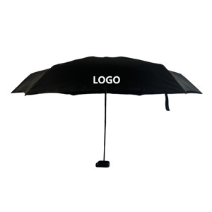 Parapluie manuel léger Sunday 5-Fold Pongee anti-UV pour voyages d'affaires - Usage adulte - Product Image 1