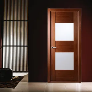 Chinese supplier waterproof WPC laminated flush doors and frames designs