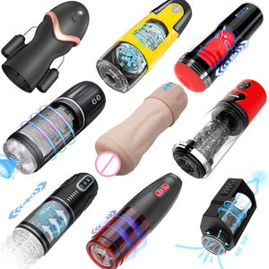 Fabrikant op maat gemaakte seksspeeltjes volwassenen mannelijke masturbatiemachine elektrische USB oplaadbare vibrerende masturbatie cup - Product Image 1