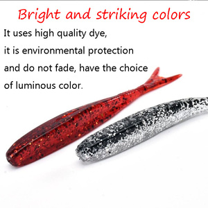 Señuelo blando hundible Lutac 75mm 2g Weihai, señuelo económico tipo orca para pesca con cebo grueso - Product Image 4