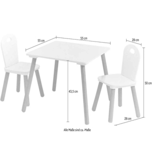 Ensemble table et chaises en bois pour enfants Mobilier pour bébé <span class=keywords><strong>Bureau</strong></span> de jeux pour enfants pour salle de jeux Petite table ronde en bois pour enfants - Product Image 3
