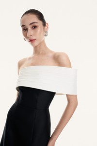 Vestidos de Mujer al por Mayor, Soporte ODM, Vestido Largo ISOLDE de un Solo Hombro, Vestidos Elegantes sin Mangas para Mujer de Vietnam - Product Image 3