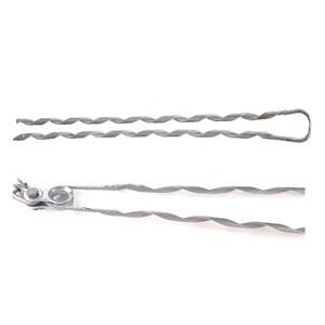 Câble à fibre optique impasse en acier galvanisé Suspension <span class=keywords><strong>Tension</strong></span> <span class=keywords><strong>Clamp</strong></span> préformé Guy Grip pour ADSS - Product Image 3