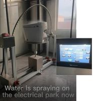 Toilette intelligente pour salle de bain, chasse d'eau automatique électrique avec télécommande et chauffage du siège, bidet WC à siphon en S