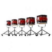 PaiGu (Set of 5)Traditional Chinese Tuned Drums with stand and wheels DFWY