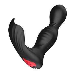 Fabrik Hot Sale Silikon Fernbedienung <span class=keywords><strong>Vibrator</strong></span> Anal Sexspielzeug Butt Plug Prostata-Massage gerät für Mann Anal Plug - Product Image 4