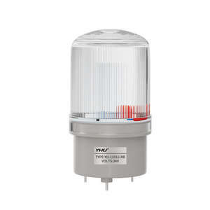 Red and blue flashing warning light, audible and visual <b>alarm</b>, rotating flashing indicator light, magnetic <b>alarm</b> light, - Product Image 1