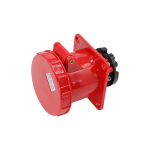 <span class=keywords><strong>Enchufe</strong></span> <span class=keywords><strong>Industrial</strong></span> IP44, Tomacorriente Impermeable de 16A/32A, 3 Núcleos, 4 Orificios, 5 Núcleos, Trifásico, 380v, <span class=keywords><strong>Macho</strong></span> y Hembra, Tipo Aviación - Product Image 4