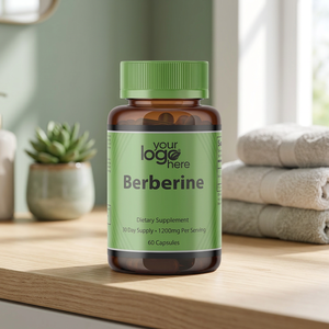 Cápsulas de Fibra Dietética de Berberina de Calidad Premium de EE. UU. para Exportación, Marca One Solution LLC |   Suplemento Dietético para Adultos 60 - Product Image 1
