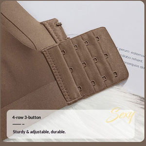 ワイヤレスブラプラスサイズ巨乳ブラ4XL幅広ストラップ女性用ブラジャー寄せ上げプラスサイズシームレス大きいカップジェリーヨガブラ - Product Image 6