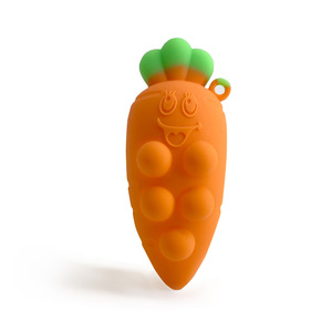 Nuevo Juguete Antiestrés de Silicona 3D con Forma de Conejo y Zanahoria de Pascua, Pelota Relajante para Apretar, para Niños de 3 a 6 Años - Product Image 6