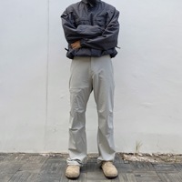 Pantalon Softshell Décontracté d'Automne à Trois Fermetures Éclair pour Activités de Plein Air, Coupe Droite