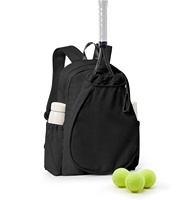 Tas Ransel Raket Ringan Custom OEM dengan Kompartemen Sepatu, Tas Olahraga Multifungsi untuk Perlengkapan Badminton & Tenis