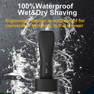 Recortadora y Afeitadora eléctrica para hombres, cortadora de pelo para la ingle, recortadora de barba para hombres, recortadora al por mayor - Product Image 6