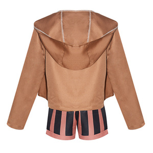 Coolmanyuan Jewelry Bonney Disfraz de Cosplay para Mujer Adulta, Conjunto de Top, Pantalones Cortos y Chaqueta de Anime - Product Image 3