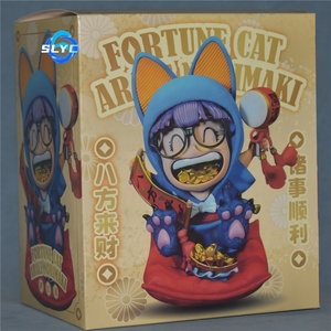 Nuovo Anno Dr Slump Arale Yamcha Cosplay Figure - Puer Lucky Samurai Modello in Scatola Anime da Collezione Decorazione - Product Image 4
