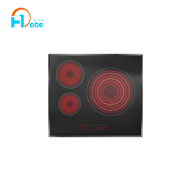 Factory Direct 5700W 3Burner Built-In Ceramic Hob 220-240V CE Approved Best-Selling 2025