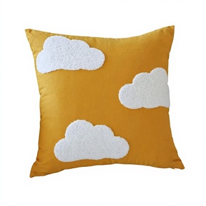 2026 Nordic Style Boho Ethnic Square Cushion Cover Woven Technique Embroidered Tufted Vintage Eco-Friendly Custom OEM Wholesale - Product Image 1