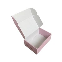 Boîte en papier à rabat pour boucles d'oreilles et robinets, avec estampage à chaud or et argent, pour e-commerce, avec fond à verrouillage automatique, fabrication