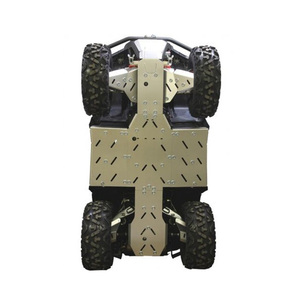 3mm Aluminium Skid <span class=keywords><strong>Plate</strong></span> Volledige Set Dikte Aanpasbaar voor ODES 1000 850 650 ATV UTV Carrosserieonderdelen - Product Image 1