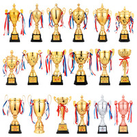 Trofeos y Medallas de Metal Personalizados para Fútbol y Baloncesto, Trofeo Creativo para Competencia de Baile Estudiantil y Reunión Deportiva, Trofeo de Fútbol