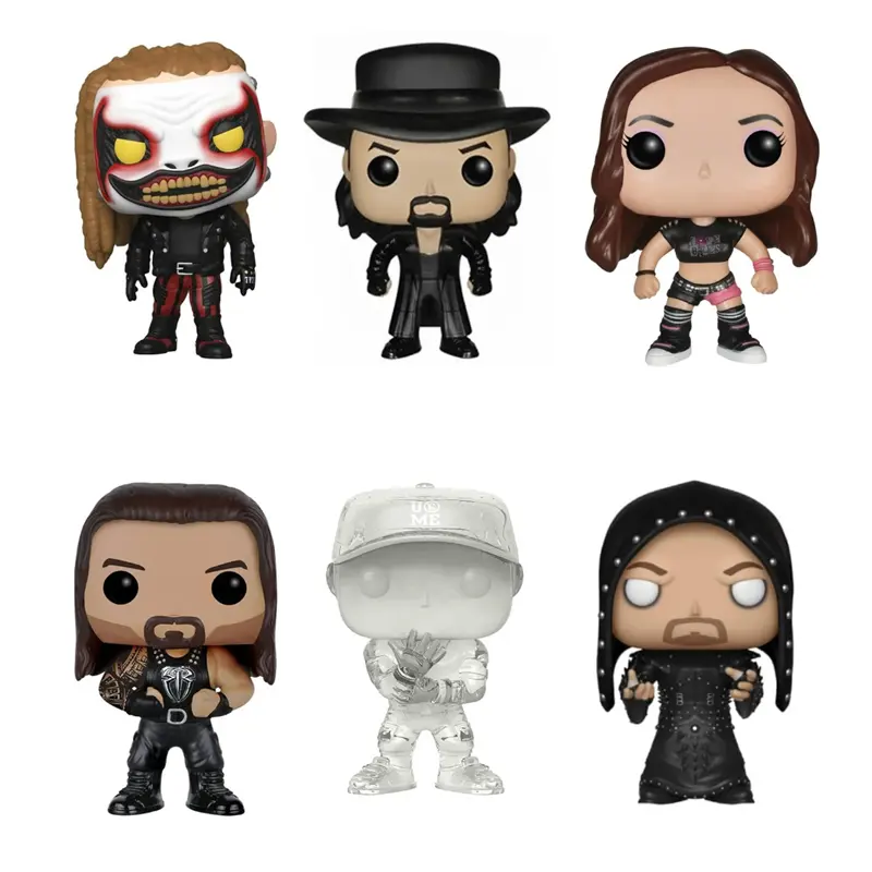 Schlussverkauf Wrestling-Star JOHN CENA Roman Reigns Undertaker AJ LEE 77 Der Teufel Bray Wyatt Action-Figur Modell-Spielzeug