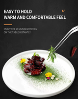 Ensemble de pinces professionnelles en acier inoxydable pour gastronomie moléculaire, présentation alimentaire, outil de cuisine de précision, chef, haute cuisine