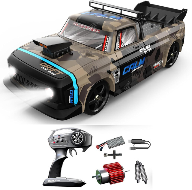 DWI 2.4G 1:12 Full Scale Remote Control Car 30km/H High Speed Performance 4WD RC Drift Car with LED Hobby RC Cars Toys for Boys