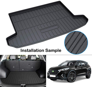 Personnalisé Cargo Liner Compatible pour 11-16 <span class=keywords><strong>Chrysler</strong></span> <span class=keywords><strong>300C</strong></span> Tronc Mat & All Weather Ajustement Personnalisé Tronc Doublure - Product Image 4