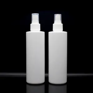 Bouteille de pulvérisation en plastique HDPE opaque, de haute qualité cylindre en plastique, pour le nettoyage des fenêtres, 250ml 500ml, 10 pièces