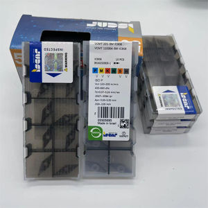 Plaquette en carbure de tungstène VCMT 221-SM IC908 Iscar, plaquettes de tournage CNC, revêtement OEM PCD/PCBN/CBN/CVD, super dure - Product Image 2