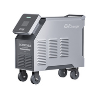 Nouveau chargeur portable pour véhicules électriques HCD 40 kW compatible avec les interfaces GBT CCS2 CCS1, sortie CC 380 V, charge d'entrée pour