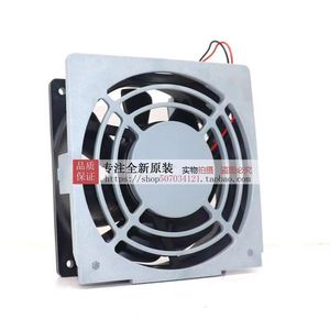 พัดลมแกนเวคเคน รุ่น CNDC24Z7C-042 24V 0.37A 9W 2900rpm แบบติดผนัง ใบพัดพลาสติกสีเทา สำหรับใช้งานในอุตสาหกรรม - Product Image 1