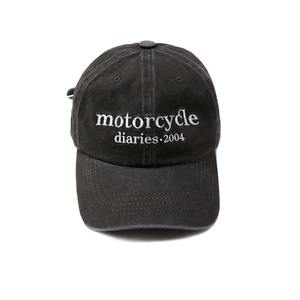 OGARP Motorcycle B.B Cap Noir Imprimé Technique Corée Produit % Coton Unisexe - Product Image 1