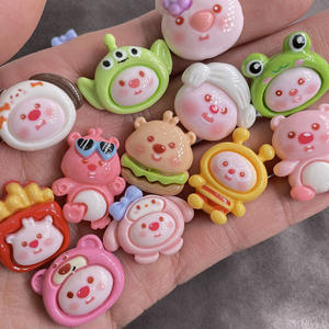 Sleep Cartoon Hars Accessoires Hars Flatback Bedels Voor Decoratie - Product Image 4