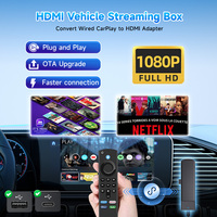 Adaptador Multimedia Firedrive Link Carlink HD 1080P con Salida HDMI, Dongle para TV de Coche, Juegos, Mirror Link, Video, Carplay con Cable