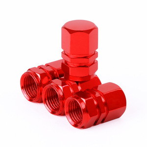 Cache-valves hexagonaux en aluminium pour pneus, couvre-valves de roue, couvre-pneus anti-poussière pour voiture, vente en gros - Product Image 3