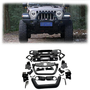 Spedking – système de carrosserie Auto 4x4, accessoires Auto, pare-chocs avant pour <span class=keywords><strong>Jeep</strong></span> <span class=keywords><strong>Wrangler</strong></span> JL JT, nouveau Style - Product Image 1
