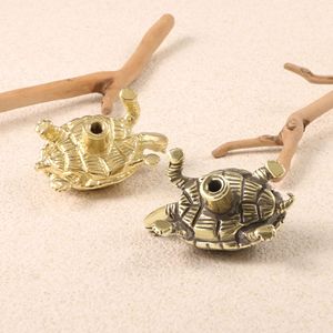 Poignée de porte en laiton <span class=keywords><strong>tortue</strong></span> créative, quincaillerie de meuble <span class=keywords><strong>tortue</strong></span> longue vie, décoration murale pour salon et chambre - Product Image 4