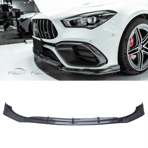 Pour Mercedes Benz W118 C118 CLA45 : Lame de pare-chocs avant, aileron latéral, séparateur, spoiler inférieur 2019+ - Product Image 3