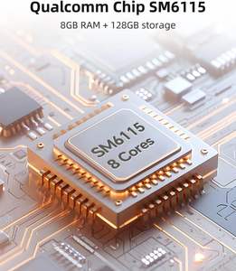 Écran portable blanc de 27 pouces, <span class=keywords><strong>TV</strong></span> 1080P, moniteur tactile, roues, caméra 8MP, Google <span class=keywords><strong>TV</strong></span>, Android 14, QC 8G RAM + 128G de stockage - Product Image 5