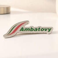 Badge de revers personnalisé avec logo d'entreprise, design de marque, lettres en émail souple, broche en métal, décoratif pour vêtements